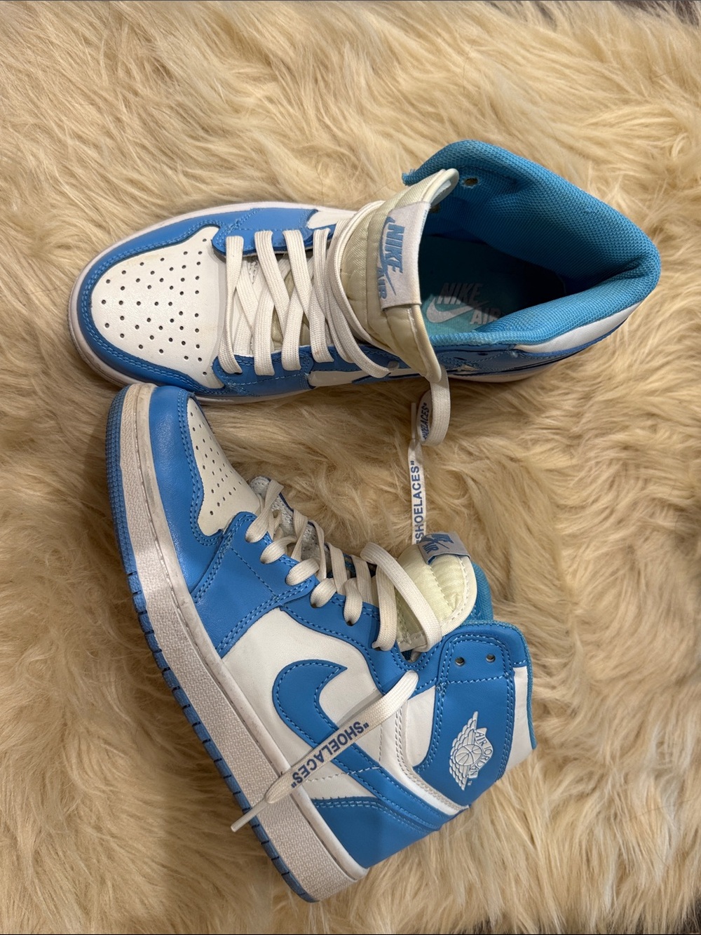 Nike Air Jordan 1 High OG White/University Blue Sneakers